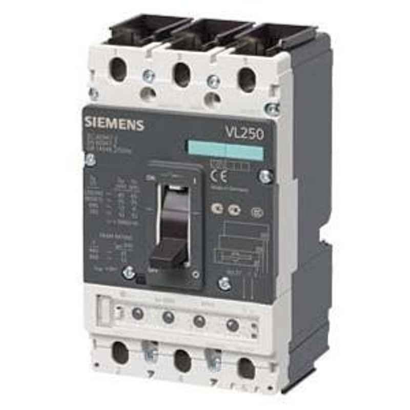 Siemens 3 Pole 200 A MCCB Microprocessor Based Trip Unit 3VL3720-2SL36-0AA0