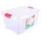 Aristo 25L Multipurpose Transparent Plastic Storage Toy Box with Lid