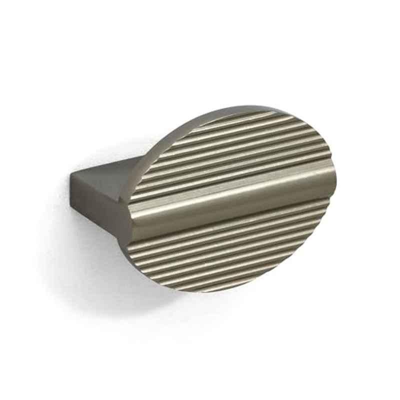 Plantex Knobs for Drawer/Round Drawer Knobs for Cabinets/Pull-Push Knobs for Kitchen/Bedroom Drawer Satin