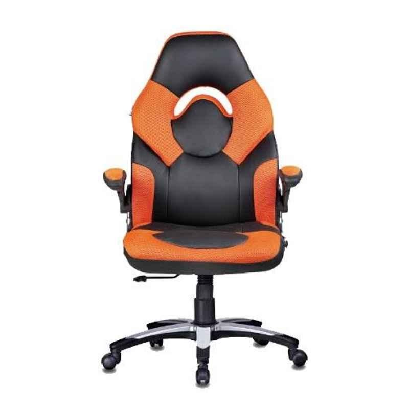 Advanto Stylish Black & Orange Gaming Chair, AVXN O 1501
