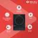 Bajaj Majesty ICX Neo 1600W Black Induction Cooktop