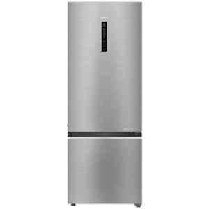 Haier 346L 3 Star Silver Frost Free Double Door Bottom Mount Convertible Refrigerator, HRB-3664BS-E