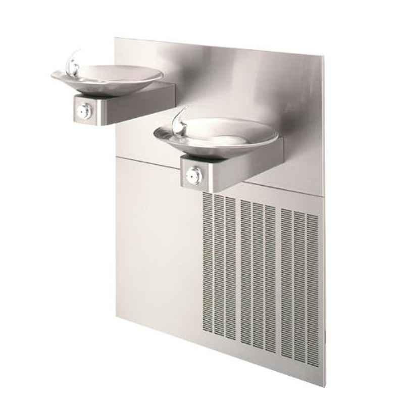 Haws 1011.8 Stainless Steel Barrier Chilled Dual Wall Mount Fountain