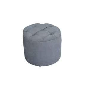 Muebles Casa Neffo Grey Meranti Wood Pouffe, MFMMG005