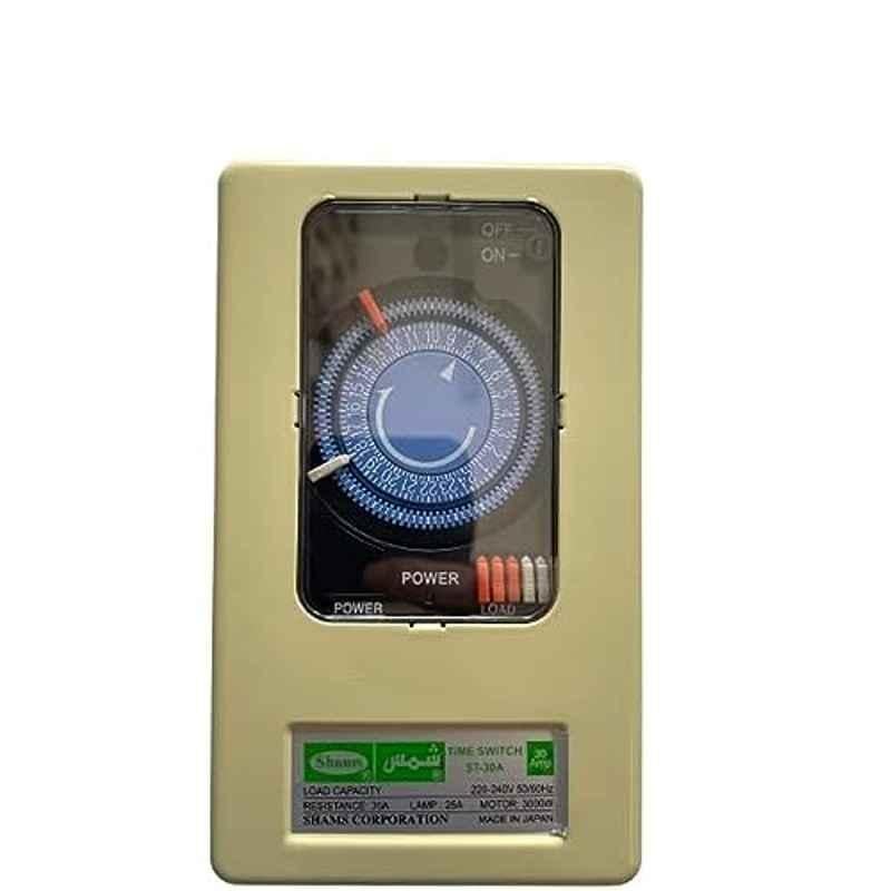 Reliable Electrical 30A Metal 24 Hours Programmable Timer Switch