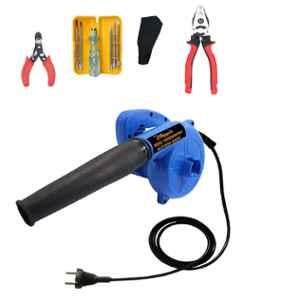 Hillgrove HGCM450M1 800W Suction Dust Cleaner Electric Air Blower, 5-in-1 Screwdriver Kit, 8 inch Combinational Plier & Wire Cutter Combo, HGCM817