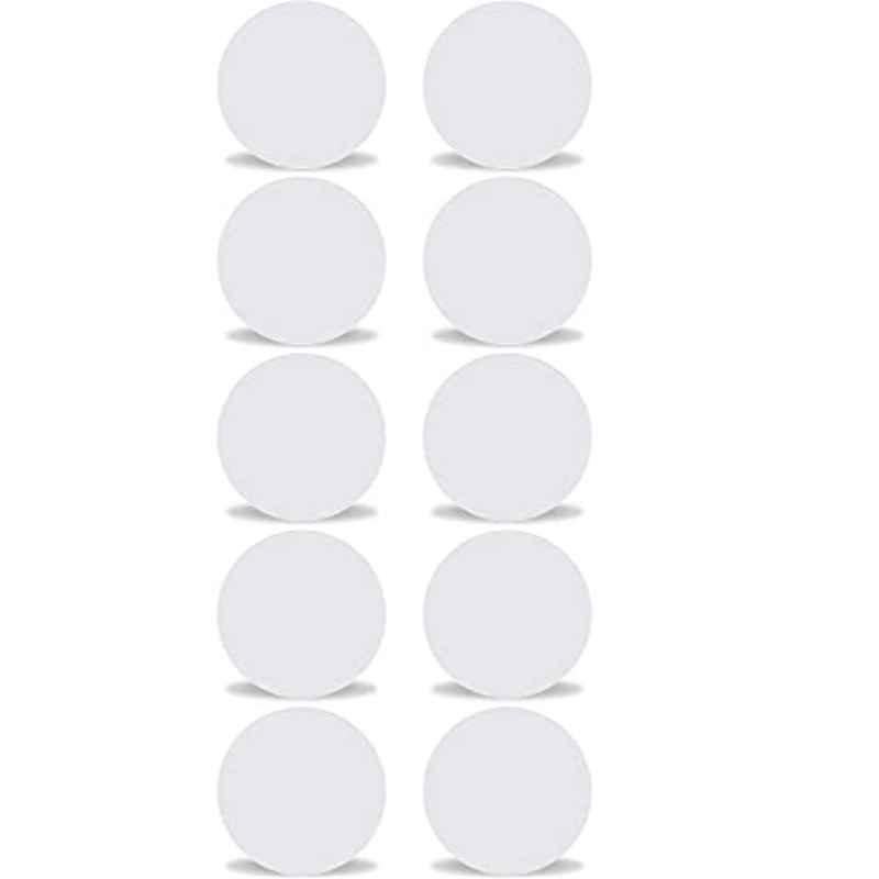 Rubik 10Pcs 13.56Mhz PVC White 215 NFC Mini Coin Card Set, RB-NFC215-CC