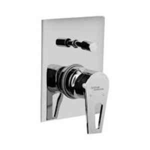 Hindware Amazon Chrome Brass Single Lever 3-Inlet Diverter Exposed Part Kit Consisting of Operating Lever, F320016