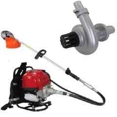 Raider 1.7HP Backpack Brush Cutter with Water Pump Attachment, RDBP-GX-35 WPA