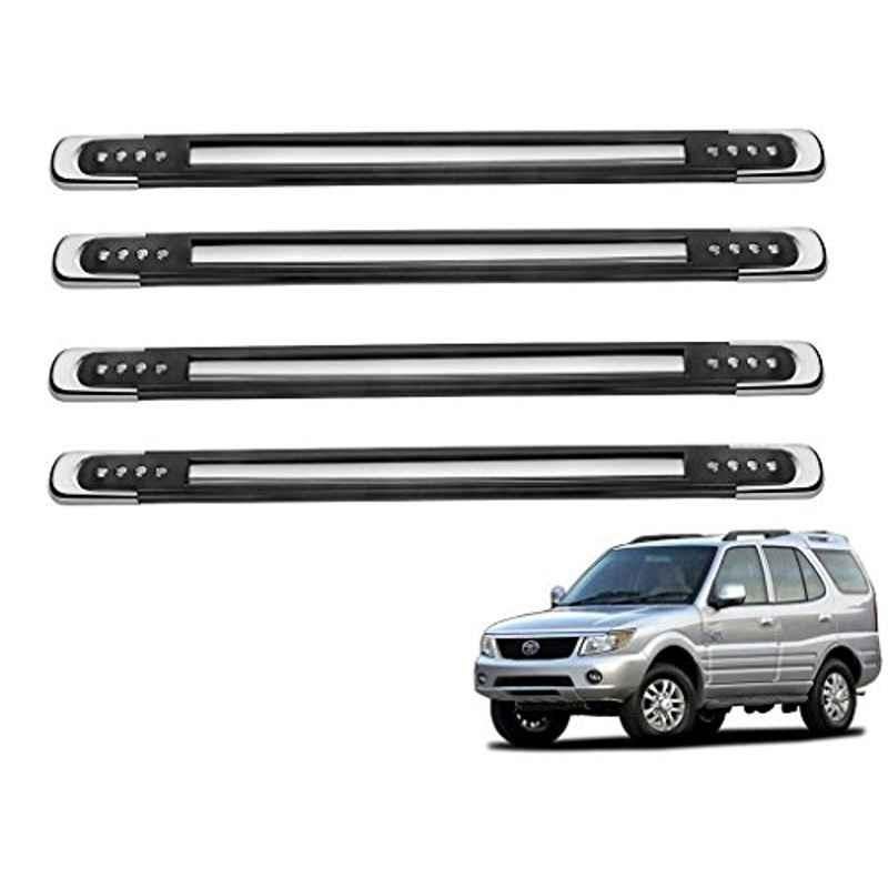 Kozdiko 4 Pcs Black Corner Dots Bumper Protect Set for Tata Safari