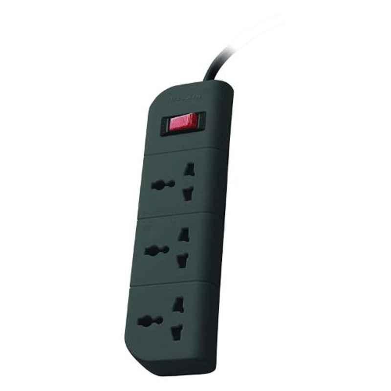Belkin Essential 3 Socket Grey Surge Protector, F9E300ZB1.5MGRY