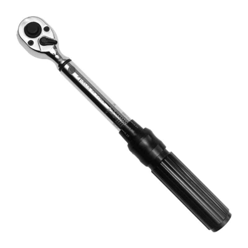 Delta Imports 1/4 inch 1-6Nm Black & Silver Manual Torque Wrench , MTW-6R