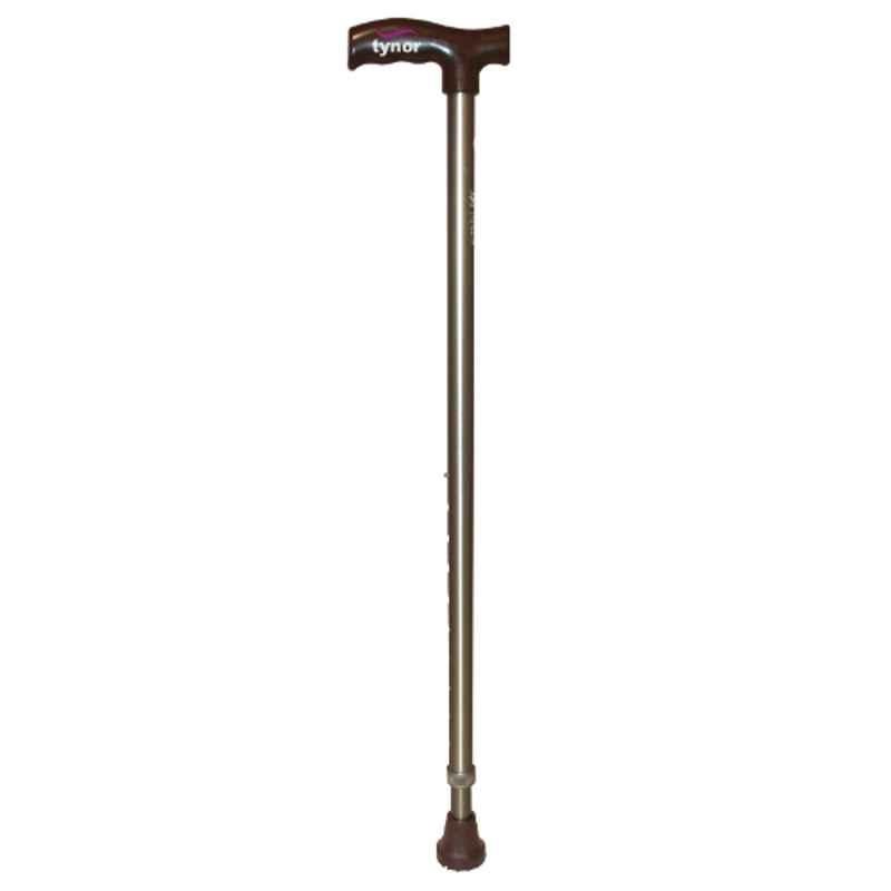 Tynor Gold L Type Walking Stick, L08UEZ, Size: Universal