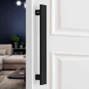 Plantex 300mm Aluminium Black Door Pull Handle, APS-609