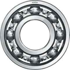 Adarsh 25.4x57.15x15.875mm Deep Groove Ball Bearing, RLS 8 A (Pack of 2)