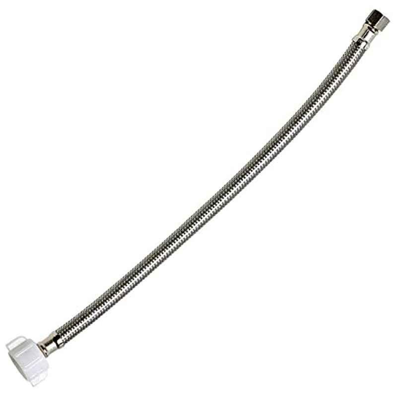 16 inch Stainless Steel Silver Toilet Connector Hose