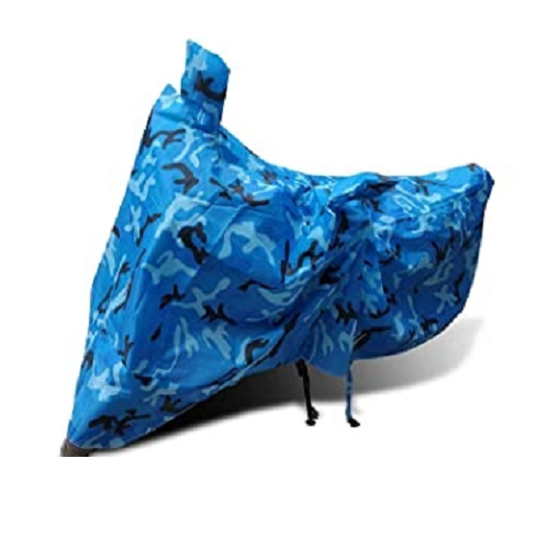 Kyathat Blue Jangal Army Bike Body Cover for CBF 1000