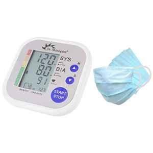 Dr Morepen Dr. Morepen BP 02 Fully Automatic Blood Pressure Monitor with Free 50Pcs 3 Ply Face Mask