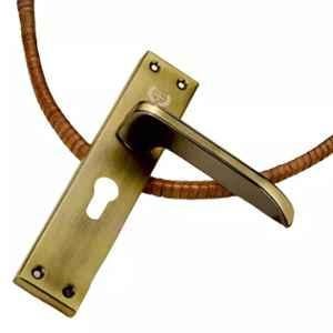 Harrison Collecte DE Chroma May Bach 95613 200mm Stainless Steel Antique Finish Mortise Lock Set with Handle