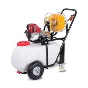 Balwaan Krishi BPS-60 50 Litre 1HP 35cc Portable Power Sprayer with Trolley, 30m Hose & Brass Pump, MTAK-EN-SP-7068