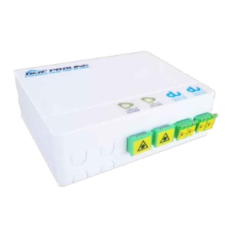 DME Prolink PC & ABS 4 Port Fiber Terminal Box, D1569-4F43-2SCA2LCA