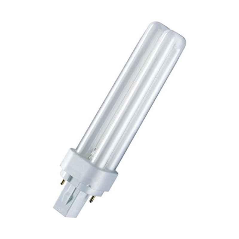 Osram Dulux-D 10W 840 G24D1 2-Pin CFL Bulb (Pack of 10)