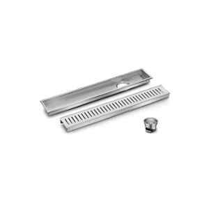 Sanjay Chilly SCDC-450 4x18 inch Stainless Steel 304 Shower Channel Drainer, SC99000374