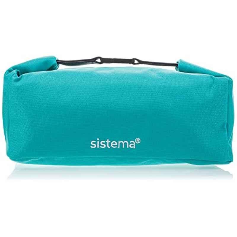 Sistema 1.65L Plastic Khaki Lunch Bag, 4585