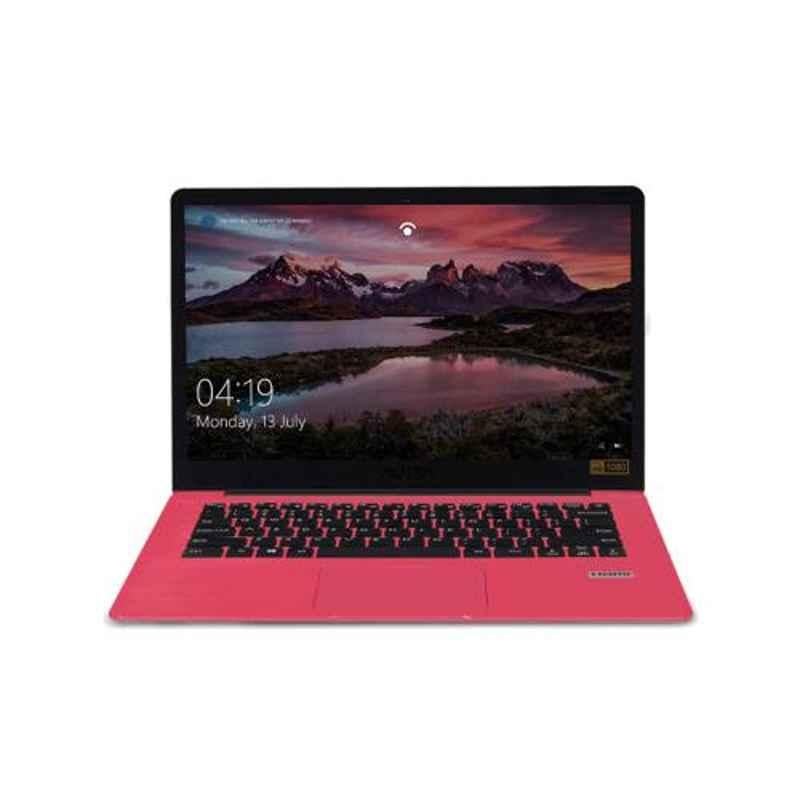 AVITA PURA AMD Ryzen 3 3200U/8GB DDR4/256GB HDD & 14 inch Display Sparkling Pink Laptop with 3 in 1 Grey Sleeve, NS14A6INU541-SKGYB