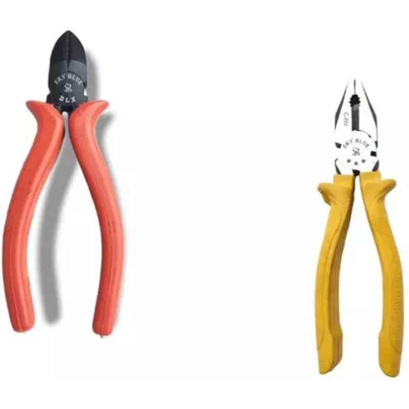 Sky Blue 2 Pcs 7.8 inch Stainless Steel Groove Plier Combo, SBE_PLIER_0598