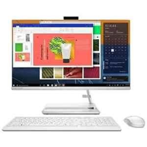 Lenovo IdeaCentre Intel Core i5 16GB/1000GB SSD/Windows 11 Home FHD White All-in-One Desktop with 27 inch Display, F0GJ00QPIN