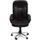 Mezonite High Back Black Leatherette Executive Cushioned Office Chair, KI 208 (Pack of 2)