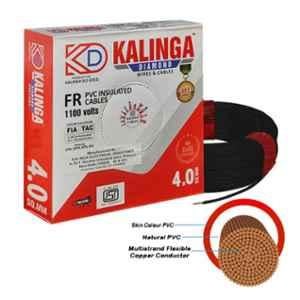 Kalinga Diamond 90m 4.0 Sqmm Black FR PVC Housing Wire