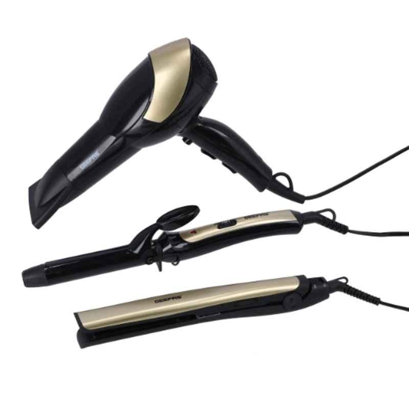 Geepas 2200W 3 in 1 Hair Styling Set, GHF86055