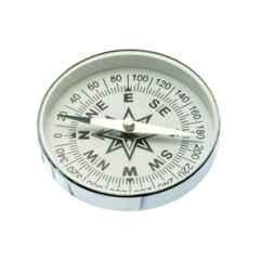 WKM 50mm Aluminium & Glass Magnetic Compass, KT96 (Pack of 2)