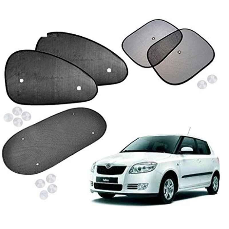 Kozdiko 5 Pcs Car Chipkoo Sunshade Set for Skoda Fabia