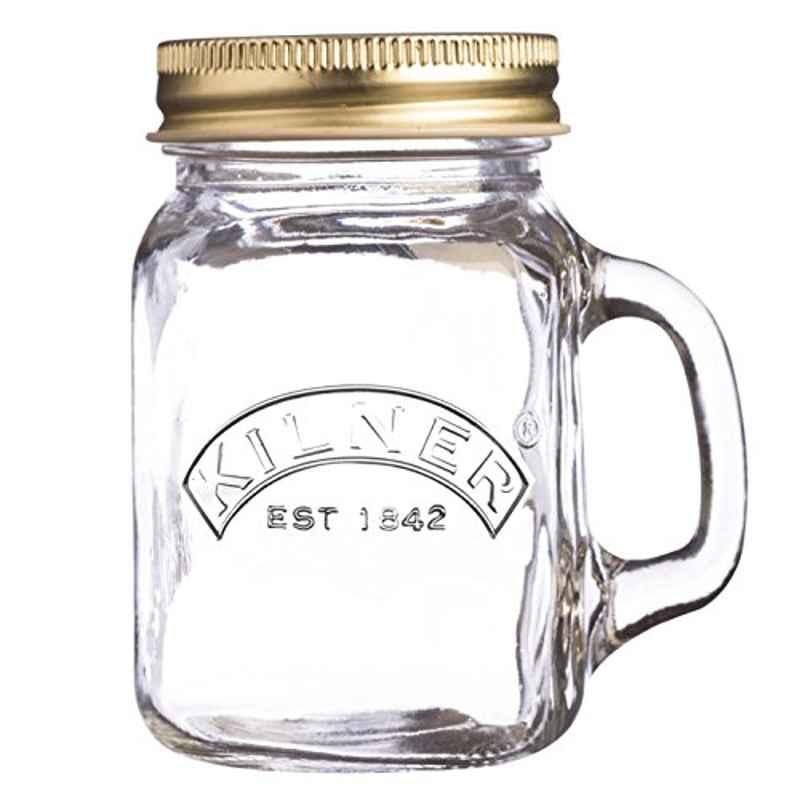 Kilner 140ml Glass Clear Jar, 0025.764