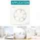 Anchor Koolair 35W ABS White Ventilation Fan, 14086WH, Sweep: 150 mm