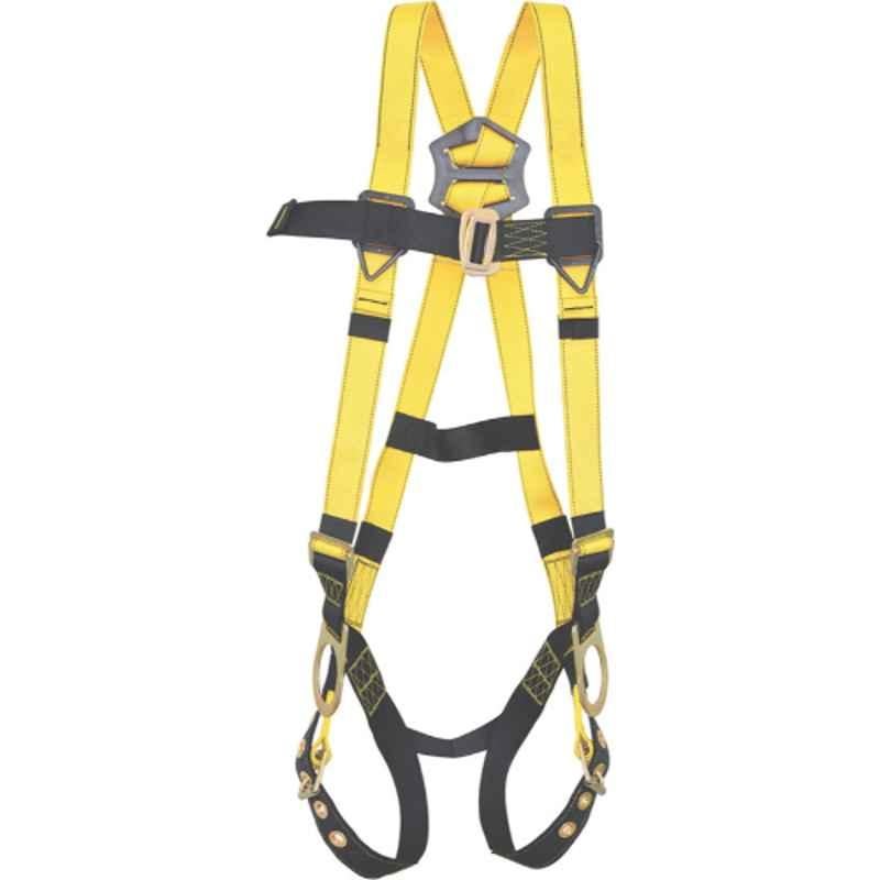 Karam Robust 5-Point Full Body Harness with Positioning D-Rings with Tongue Buckles, FAP 15503 G