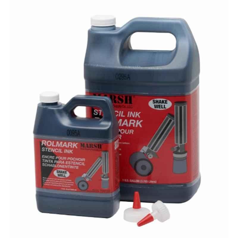 Marsh Rolmark 3.785L Black Stencil Ink, 20887