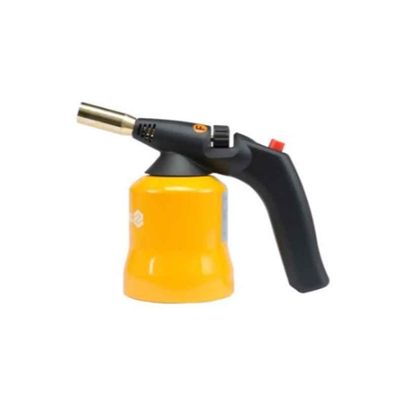 Vorel Yellow & Black Adjustable Flame Gas Soldering Lamp, 73403