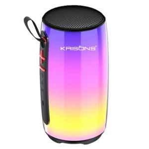 Krisons Spark Aqua 30W Portable Bluetooth Party Speaker, with RGB Lights, USB, SD Card, 3.5mm Audio Output & TWS Feature