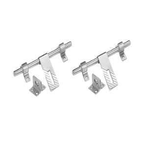 Smart Shophar 8 inch Stainless Steel Silver Spider Aldrop, SHA40AL-SPDR-SL08-P2 (Pack of 2)