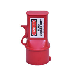 Lukko Safety Small Multipurpose Plug Lockout with 1 Locking Holes, LS-PL85