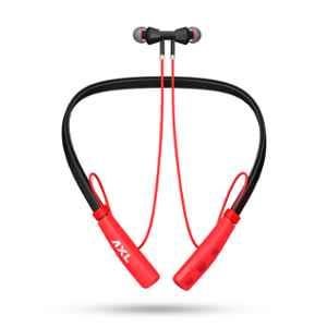 AXL Red In Ear Wireless Neckband Earphone with Mic, ABN-07-RED