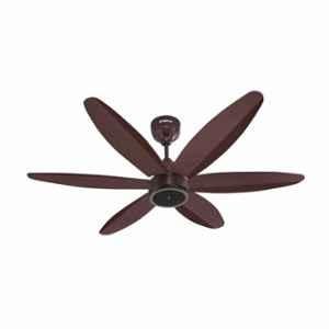 DigiSmart Aeros Hexa 28W 380rpm 6 Blade Smoke Brown BLDC Ceiling Fan with Remote & 5 Years Warranty, Sweep: 1200 mm