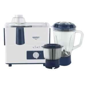 Maharaja Whiteline CLEO 450W Blue & White Juicer Mixer Grinder, JX-115