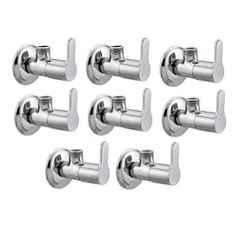 Fastgear Marc Stainless Steel Silver Chrome Finish Angle Valve, FG1146 (Pack of 8)