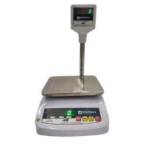 KiloMaxx KM-08 30kg 7x9 inch Stainless Steel Weighing Scale with Dual Display