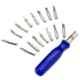 Love4ride 16 Pcs Multifunction Screwdriver Tool Kit